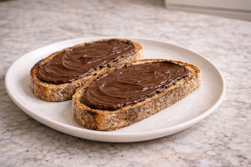 Hallava Chocolate Sesame Toast